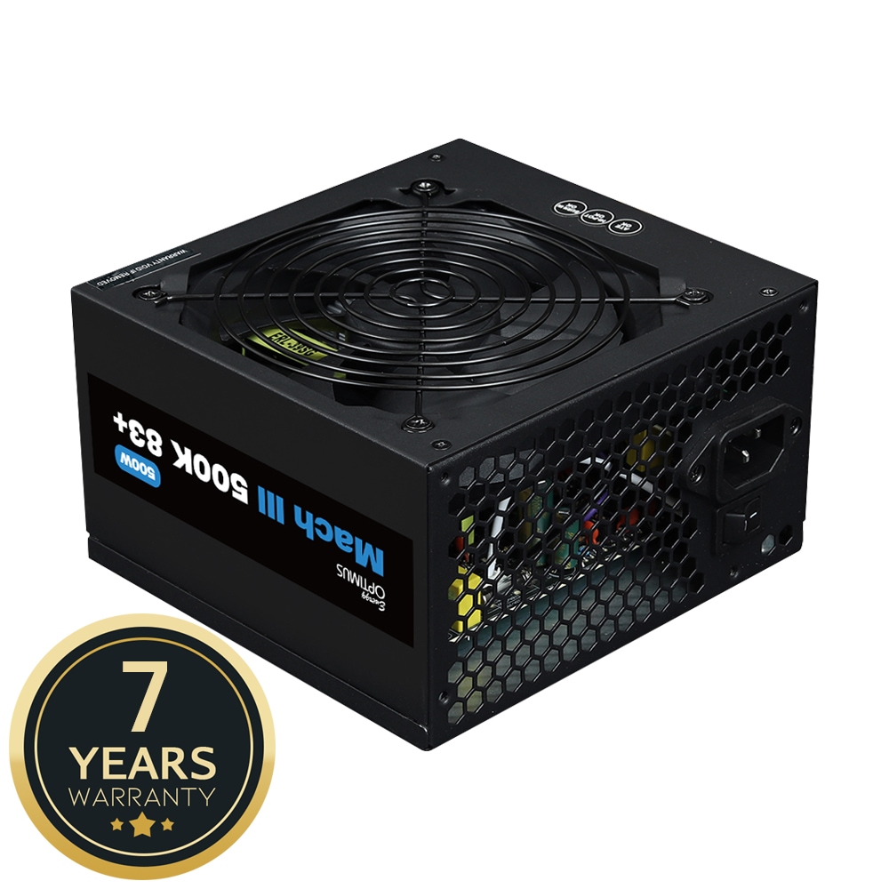 MACH III 500K 83+ ATX 500W 컴퓨터파워 파워서플라이 가격 추이 에너지옵티머스 MACH III 500K 83+ ATX 500W 컴퓨터파워 파워서플라이 - 최저가 36,500원