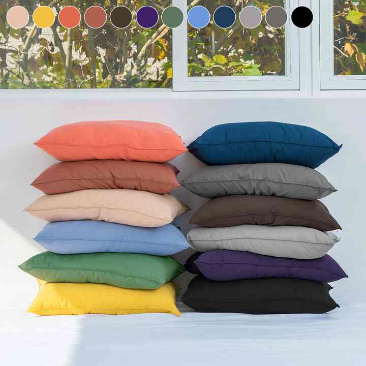 Kai 枕カバー 2枚セット［23色］