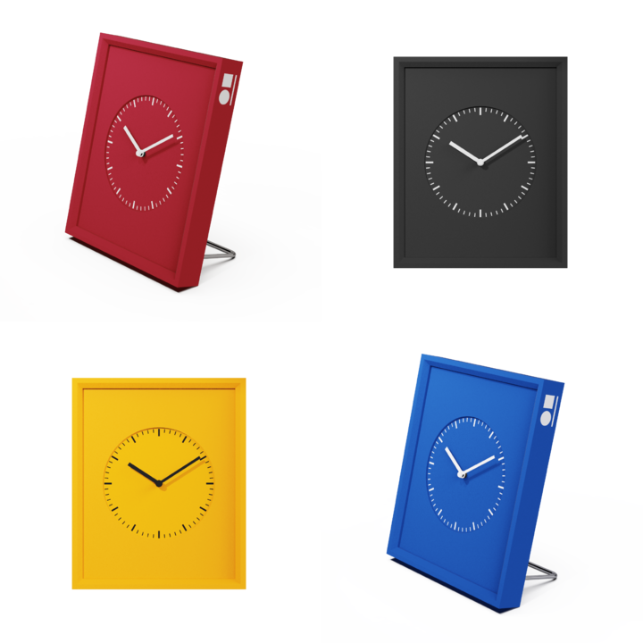 Sagakone Original ミッドセンチュリーモダン壁掛け時計［5色］