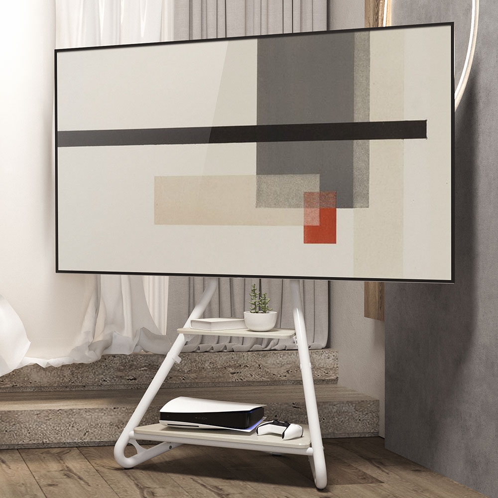 FN-35W 인테리어 TV 모니터 거실용 스탠드 가격 비교 엔산 FN-35W 인테리어 TV 모니터 거실용 스탠드