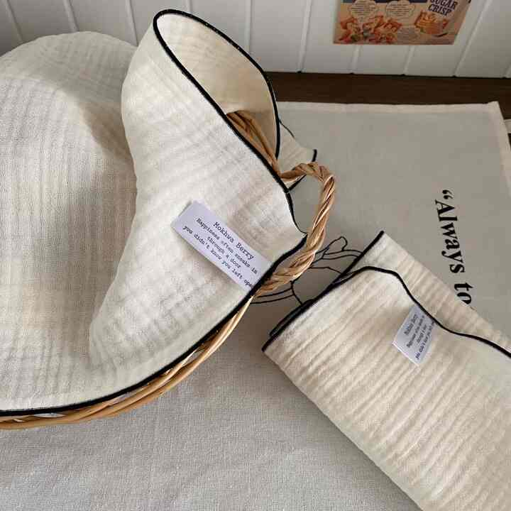 ブラックポイント コットンガーゼ キッチンクロス