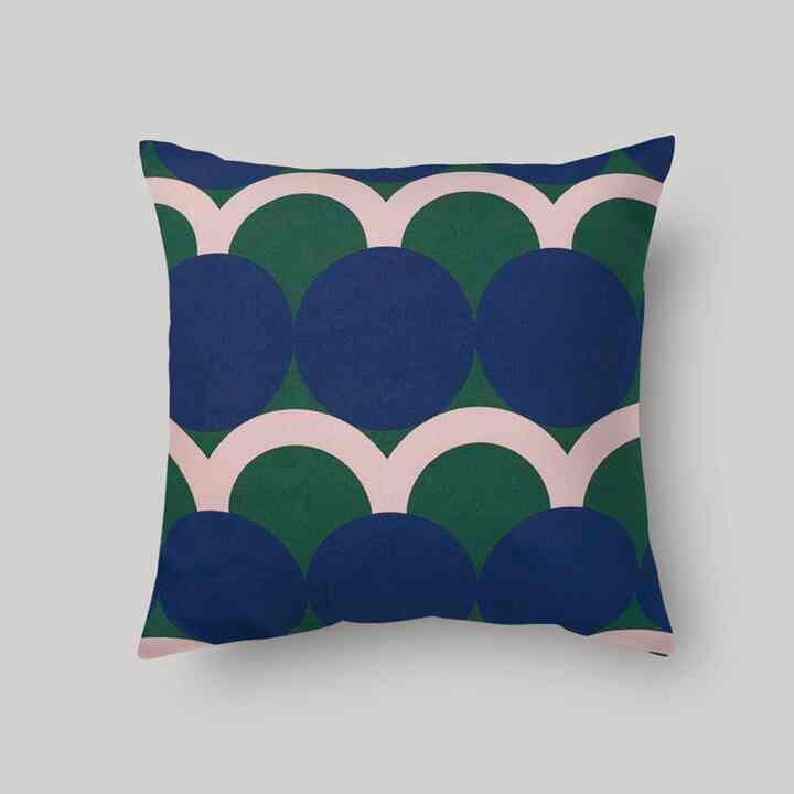 クッションカバー YOU & I PINK 50x50