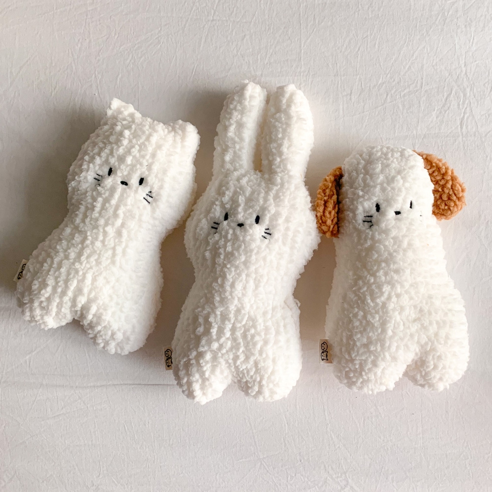 개달당 말캉이 강아지 삑삑이 애착인형 고양이 뒷발팡팡 장난감