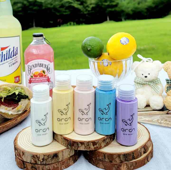 水性塗料 エコジェッソ バーニッシュ［49色・3サイズ］