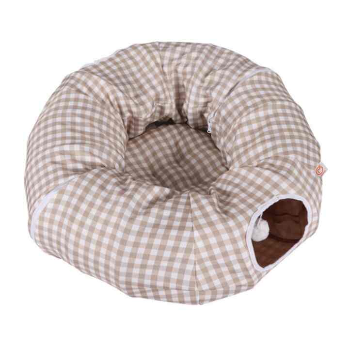 猫 円形 トンネルハウス［2色］