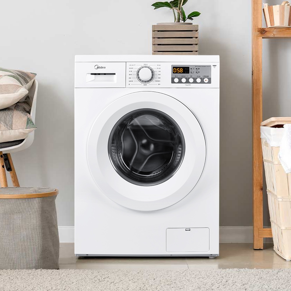 미디어 Midea 드럼세탁기/ MW-F902W / 인버터모터 / 9kg / 방문설치
