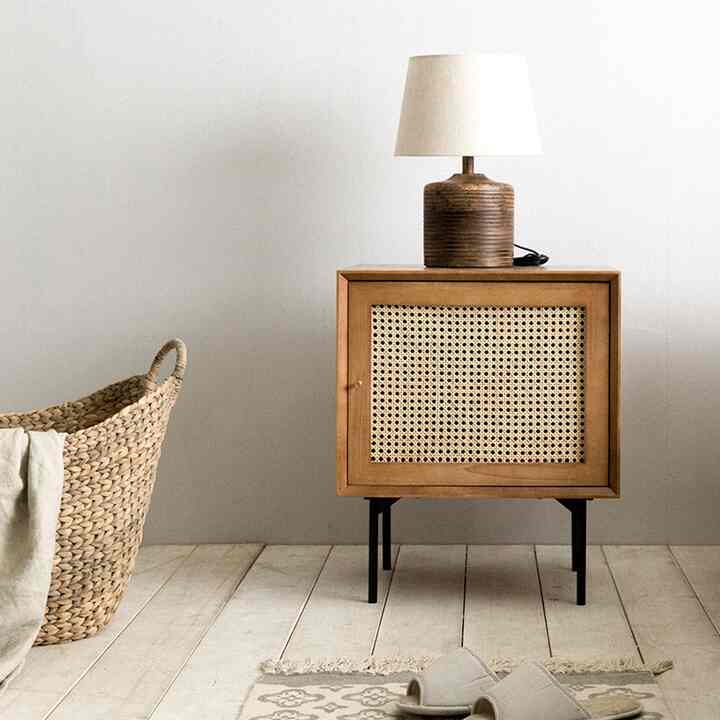 LAURA ラタン サイドテーブル