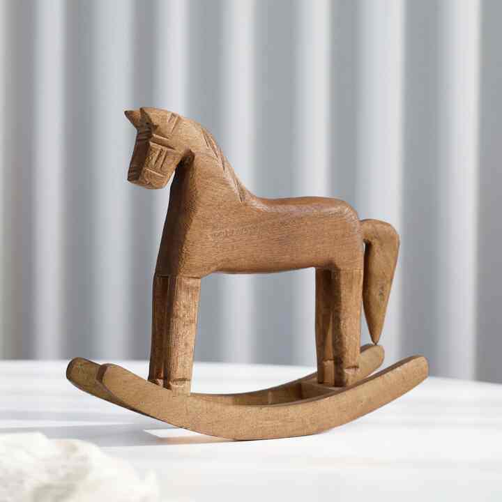 ウッド ヴィンテージ オブジェ ロッキングホース