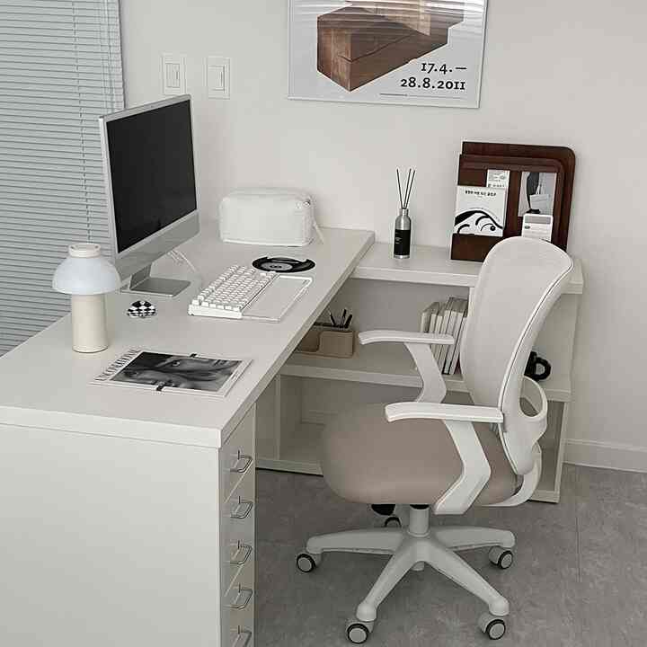 UNIT パソコンデスク＆本棚セット 120cm