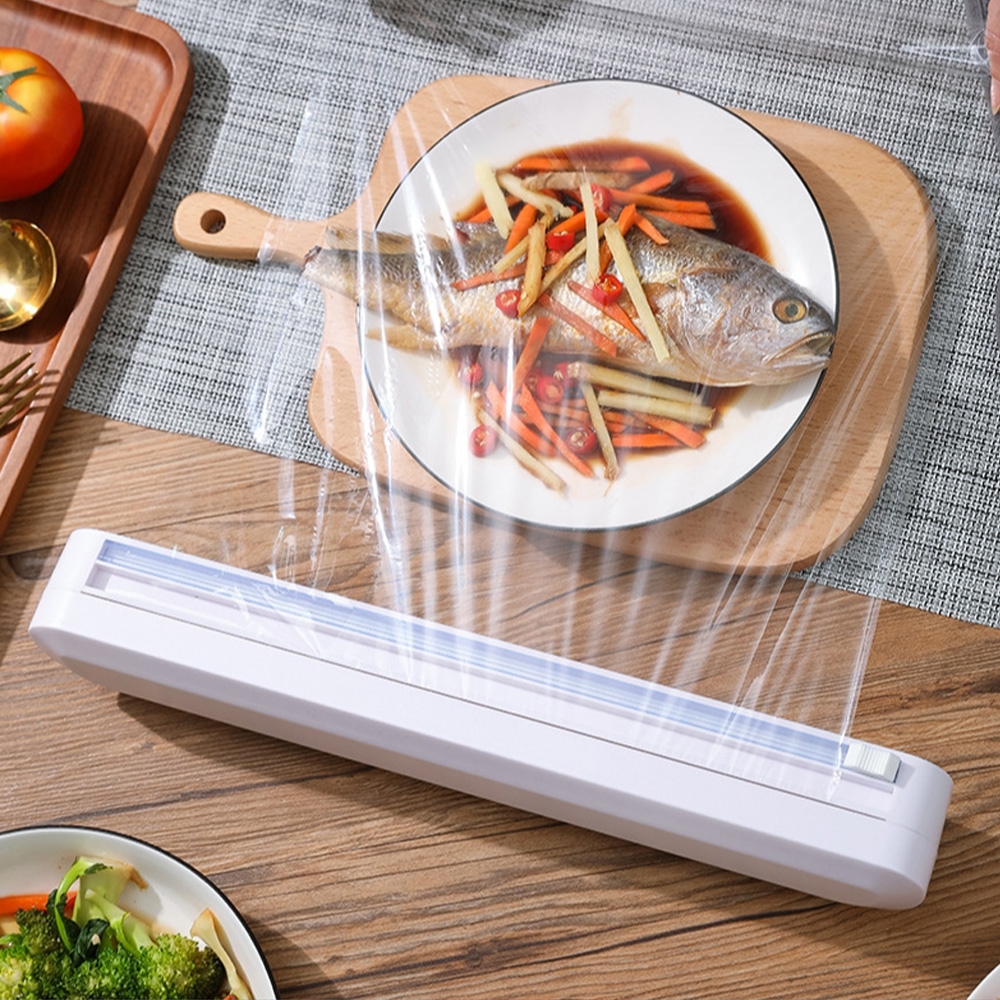 살림공백 사이즈조절형 랩커팅기 랩핑기 비닐랩 절단기