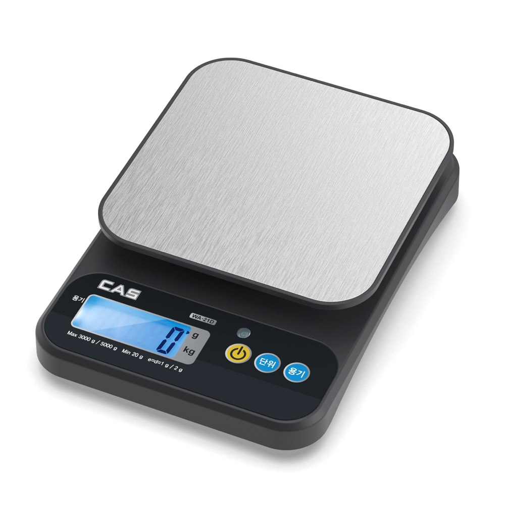 카스 5kg 까지 측정가능한 전자저울 주방저울 CWA-35B