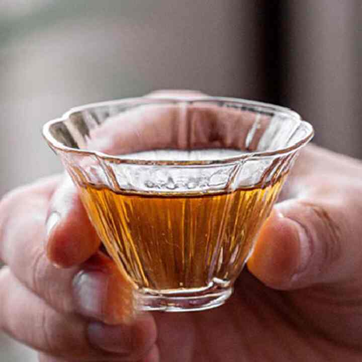 Rose 耐熱ガラス ティーカップ