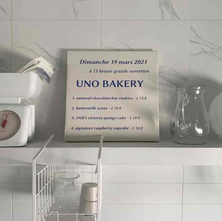 Uno Bakery Canvas Frame アートパネル