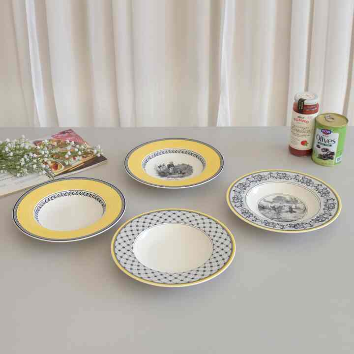 AUDUN 深皿（パスタプレート）24cm［4種］