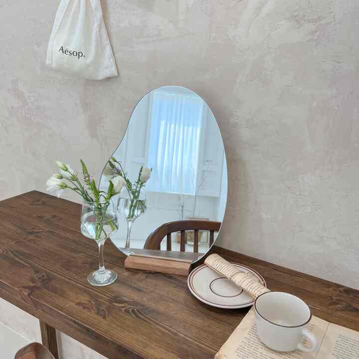 マンゴー卓上ミラー［2サイズ］