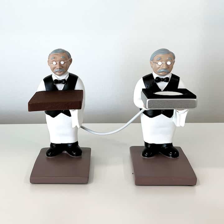 執事 時計スタンド／Galaxy Watch・Apple Watch 充電スタンド