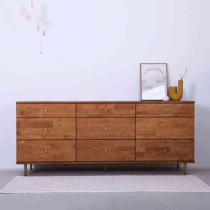 BROWNY 3段 チェスト 180cm［4色］