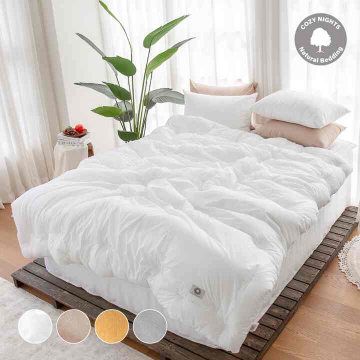 Supima コットン高密度ホテル式掛け布団［4色］