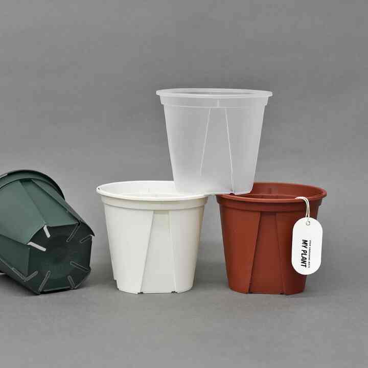 KANEYA SLIT プラスチック 鉢［4色・12サイズ］