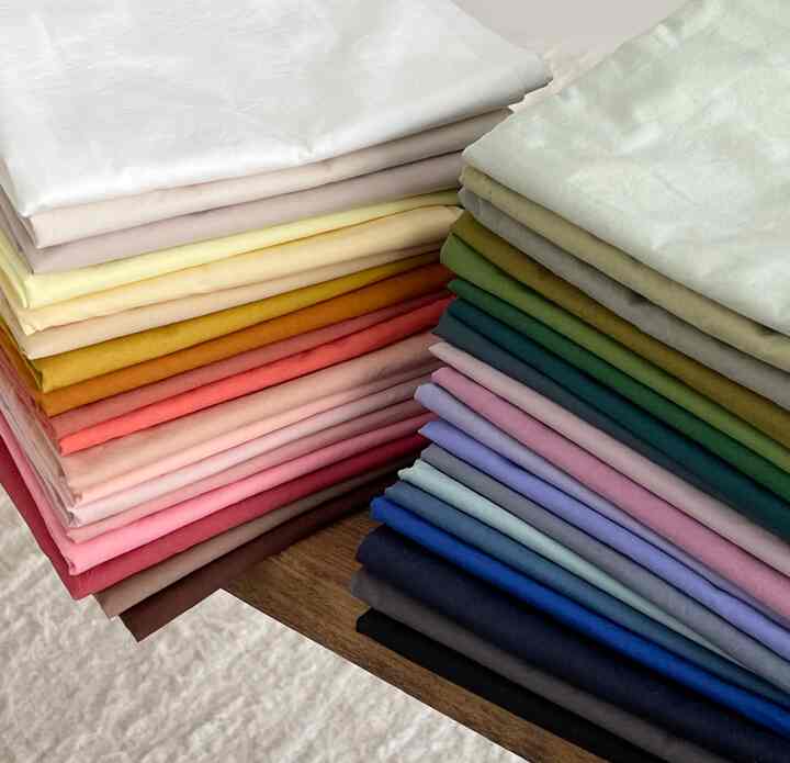 high density 無地 枕カバー［45色・2サイズ］