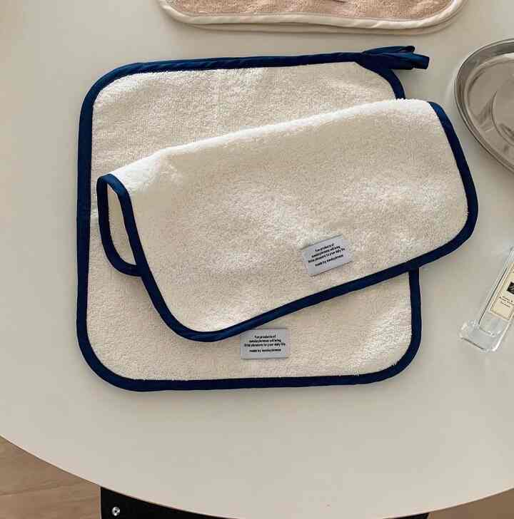 2枚セット キッチンタオル［3色］