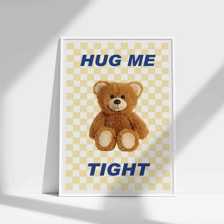 レトロテディベアポスター