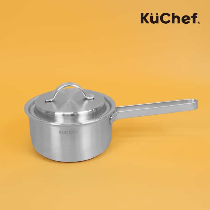 IH対応 オール5層ステンレス片手鍋 16cm