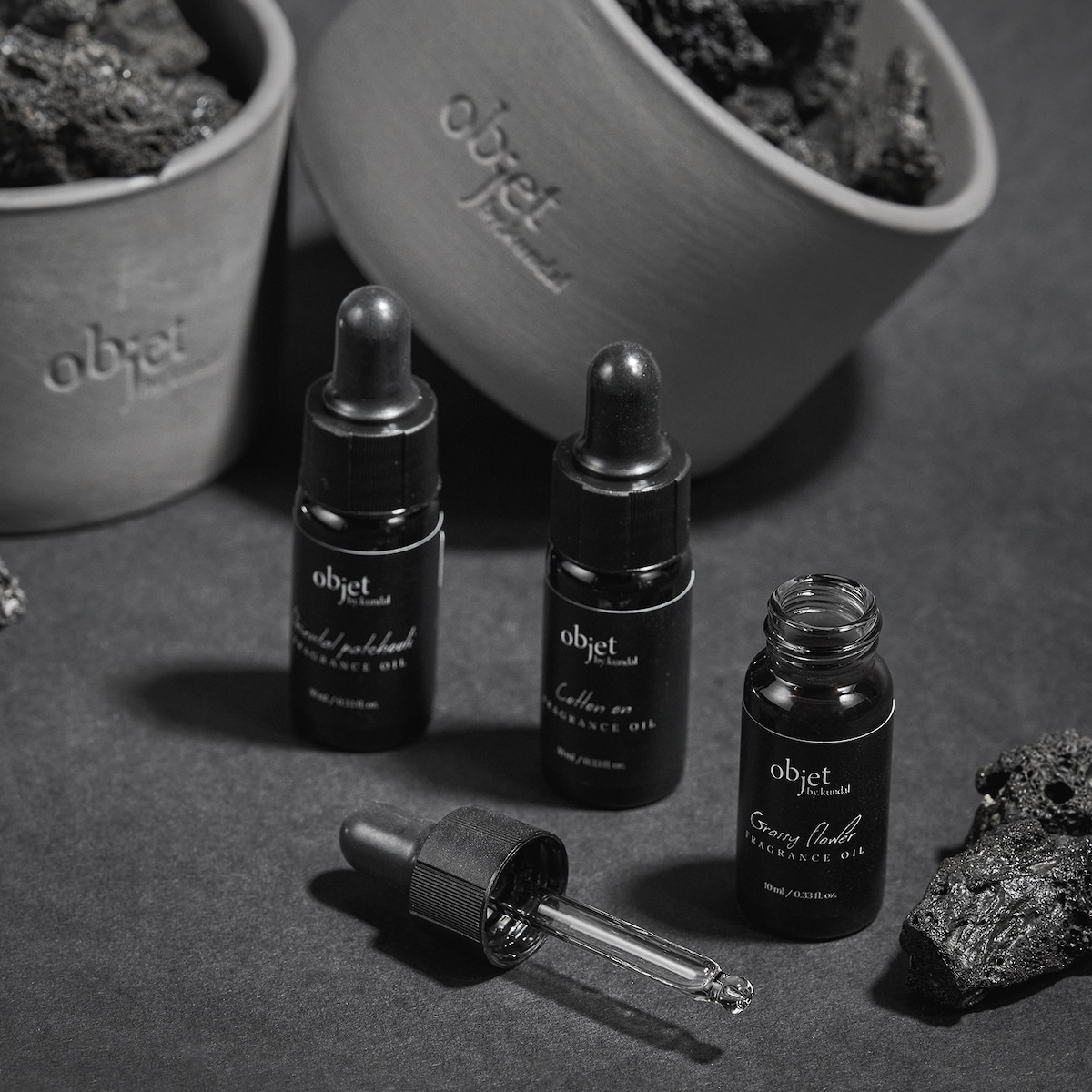 오브제바이쿤달 퍼퓸 볼케니크 스톤디퓨저 프래그런스 오일 10ml