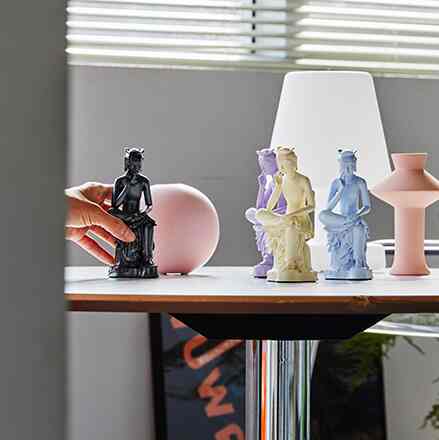 半跏思惟像 ミニチュア Ver.3（83号）［5色］