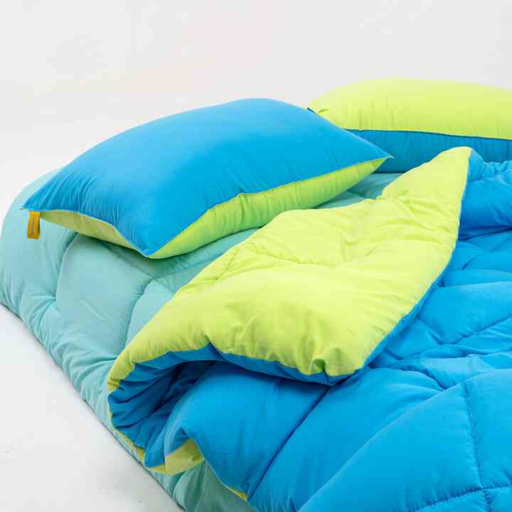 Vivid Camping Bedding キャンピング布団カバーセット［6色・2サイズ］