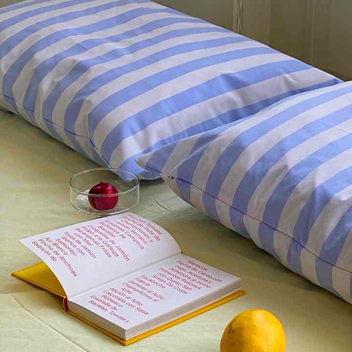 Hey Stripe 枕カバー[9色]