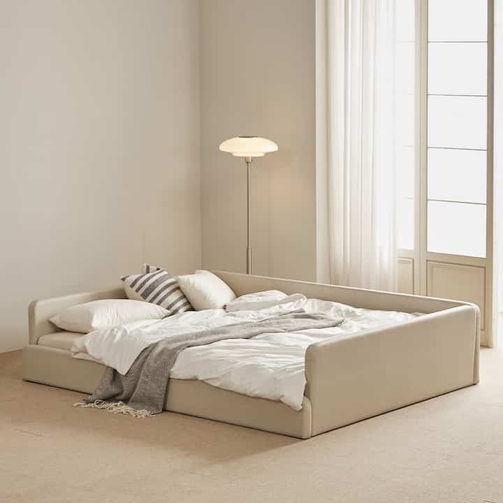 maru ローベッドフレーム［3種・2サイズ］