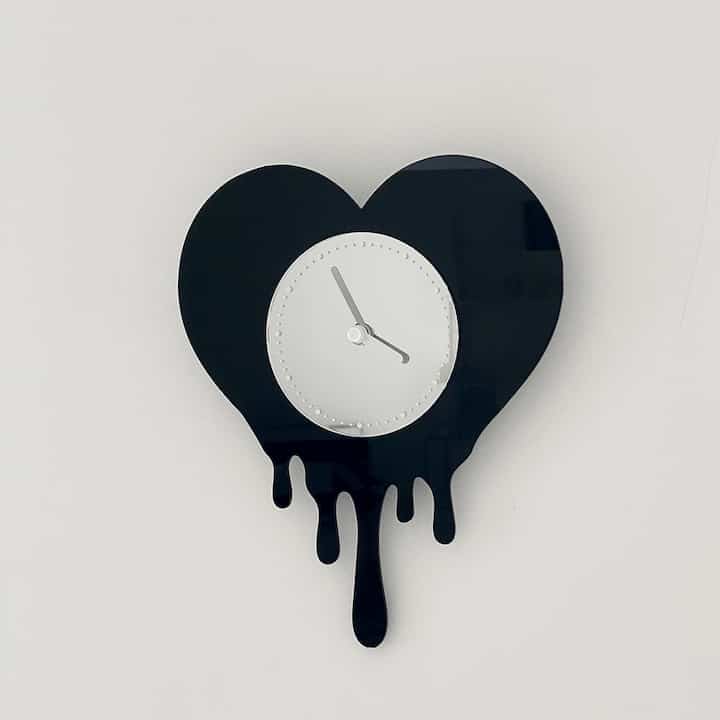 Bloody Romance Wall Clock