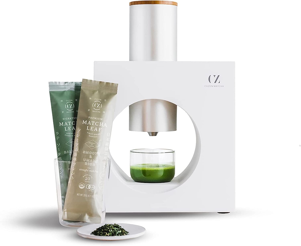 CUZEN MATCHA 말차 머신 (3종 테스터 리프 포함) - 최저가 488,000원