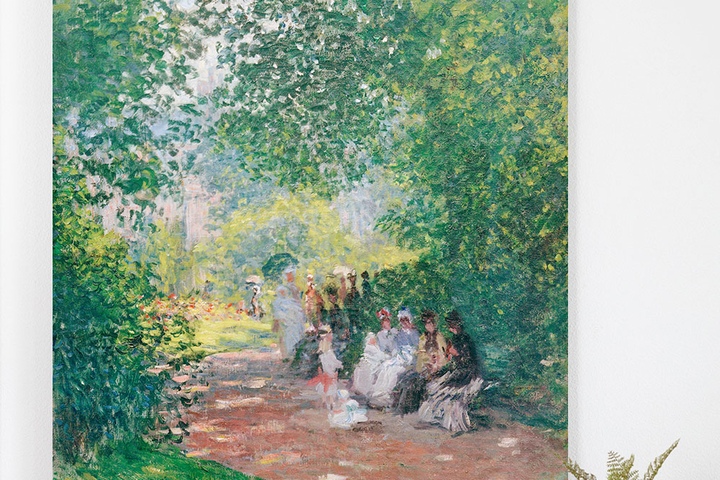 그림·사진 > 캔버스액자 명화 모네 몽소공원 | 오늘의집 쇼핑 캔버스액자 명화 모네 몽소공원