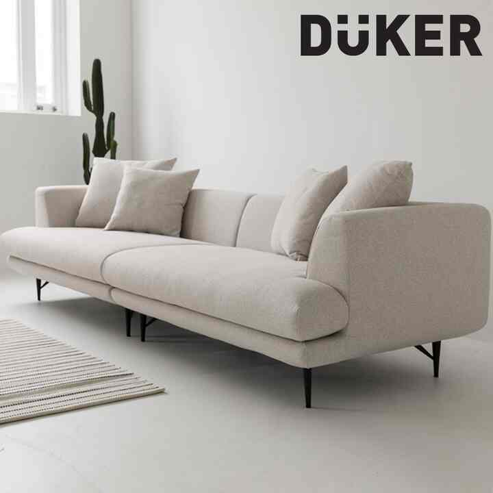 モジュール 4人掛け ファブリック ソファ DK080