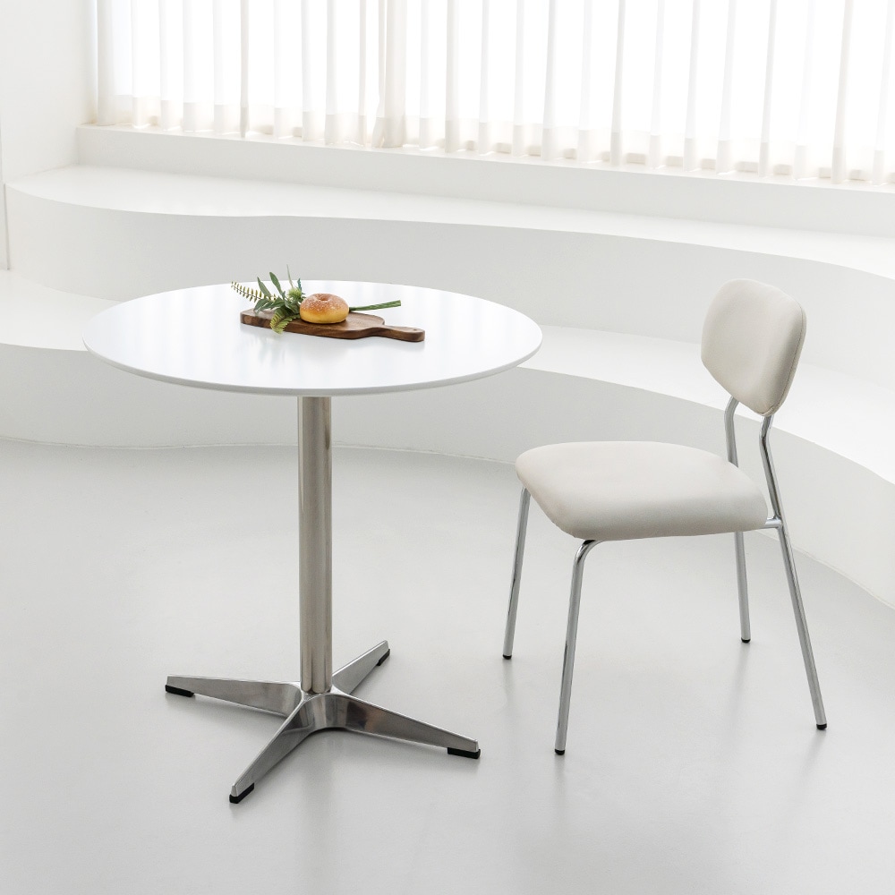 O!House PURE WHITE 円形 テーブル 100cm 未開封 O!House PURE WHITE 円形 テーブル 100cm 未開封 テーブル・机