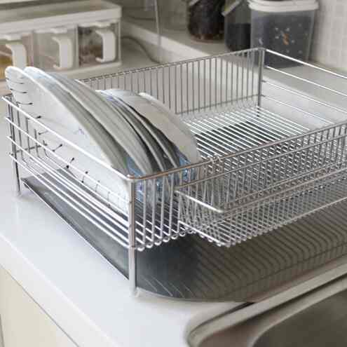 ラバーゼ 水切りかご大 縦置きタイプ 3点セット