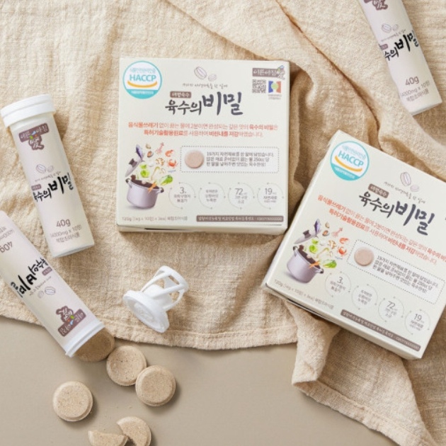 이른아침애 대령숙수 육수의 비밀 30ea 코인 동전 육수 다시팩