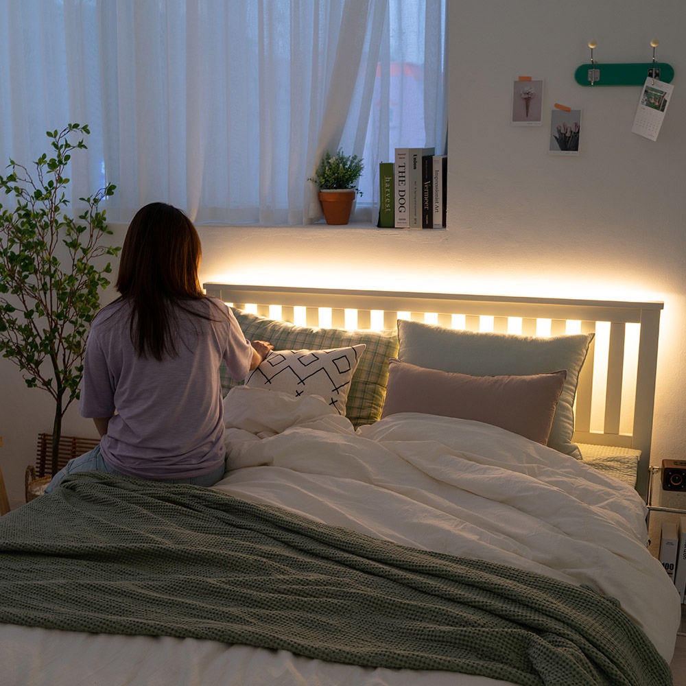 데이홈 LED 무드등 붙이는 셀프 인테리어 간접조명 줄조명 커튼박스 간접등 라인조명 5종
