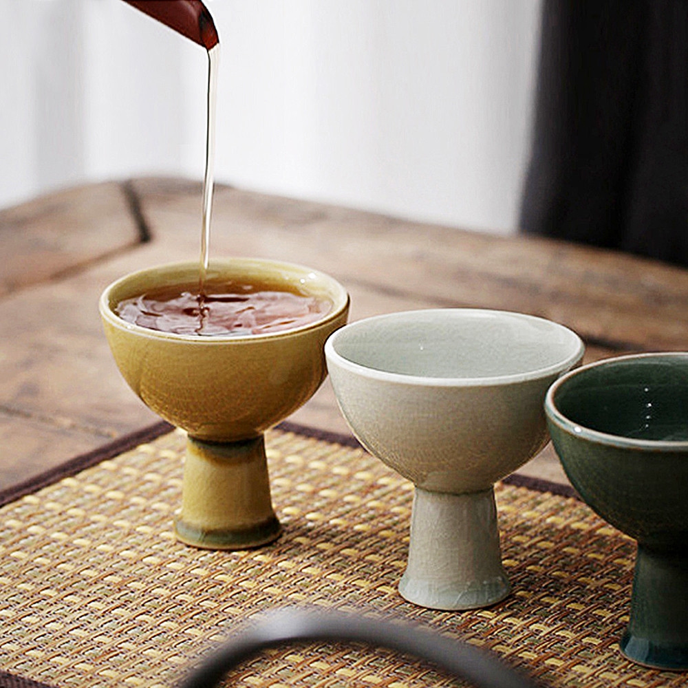 벨르디자인 감성 미니 소주잔 사케 다도 찻잔 사색 술잔 4종