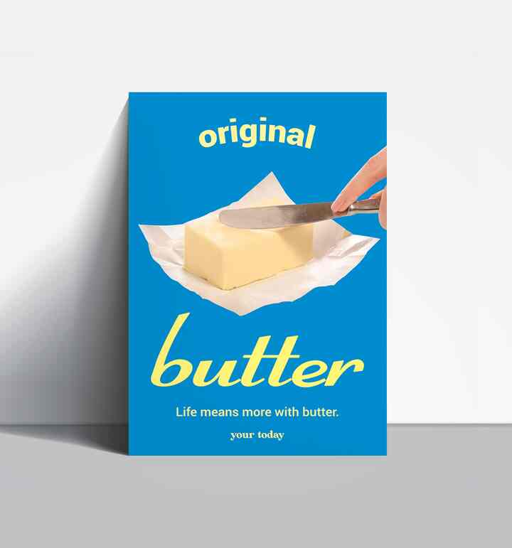 Butter poster series［3種・2サイズ］