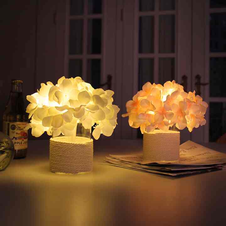 アジサイ LEDムードライト［2色］