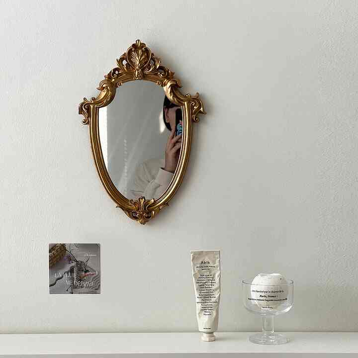 アンティーク 壁掛けミラー