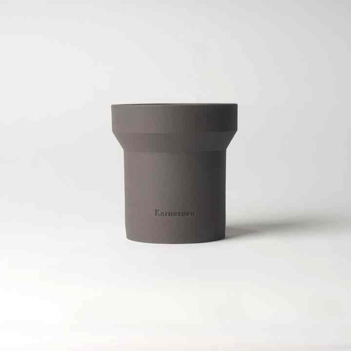 City Grey Athens High 素焼き鉢 S