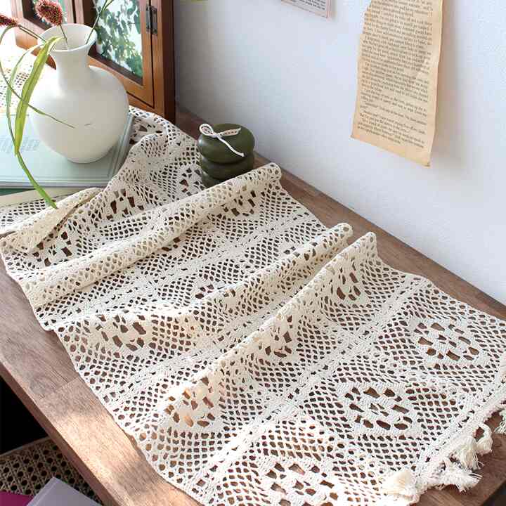Crochet テーブルランナー［2サイズ］