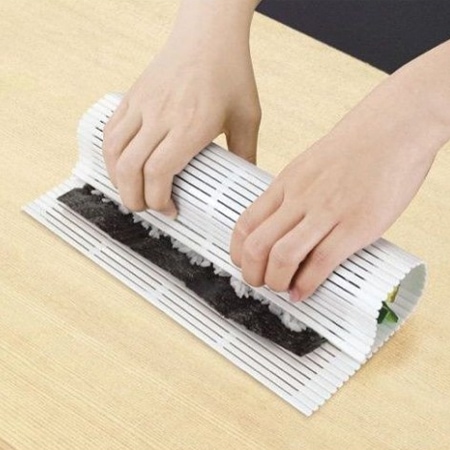 필립트레이딩 재팬 사나다 청결 김밥말이틀(화이트) 김발 김말이