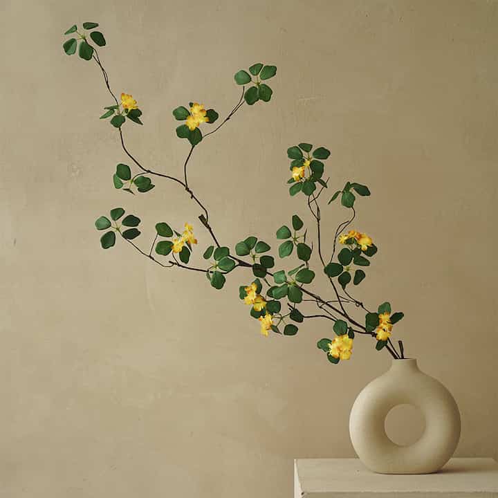 ロング アブラツツジ フェイクグリーン イエロー