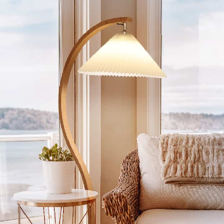 Haymes 60" Arched Floor Lamp