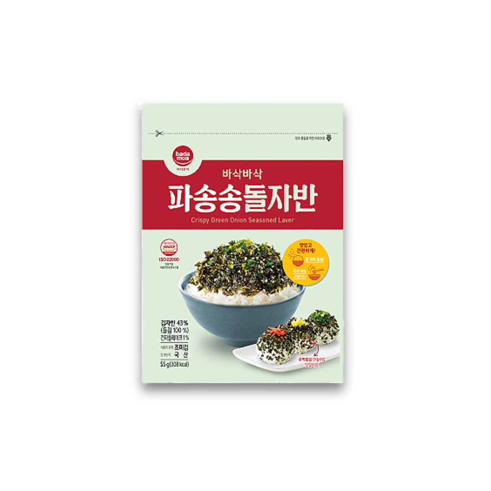 김자반 파송송 돌자반 돌김자반 55g, 2봉 가격 비교 바다모아 김자반 파송송 돌자반 돌김자반 55g, 2봉